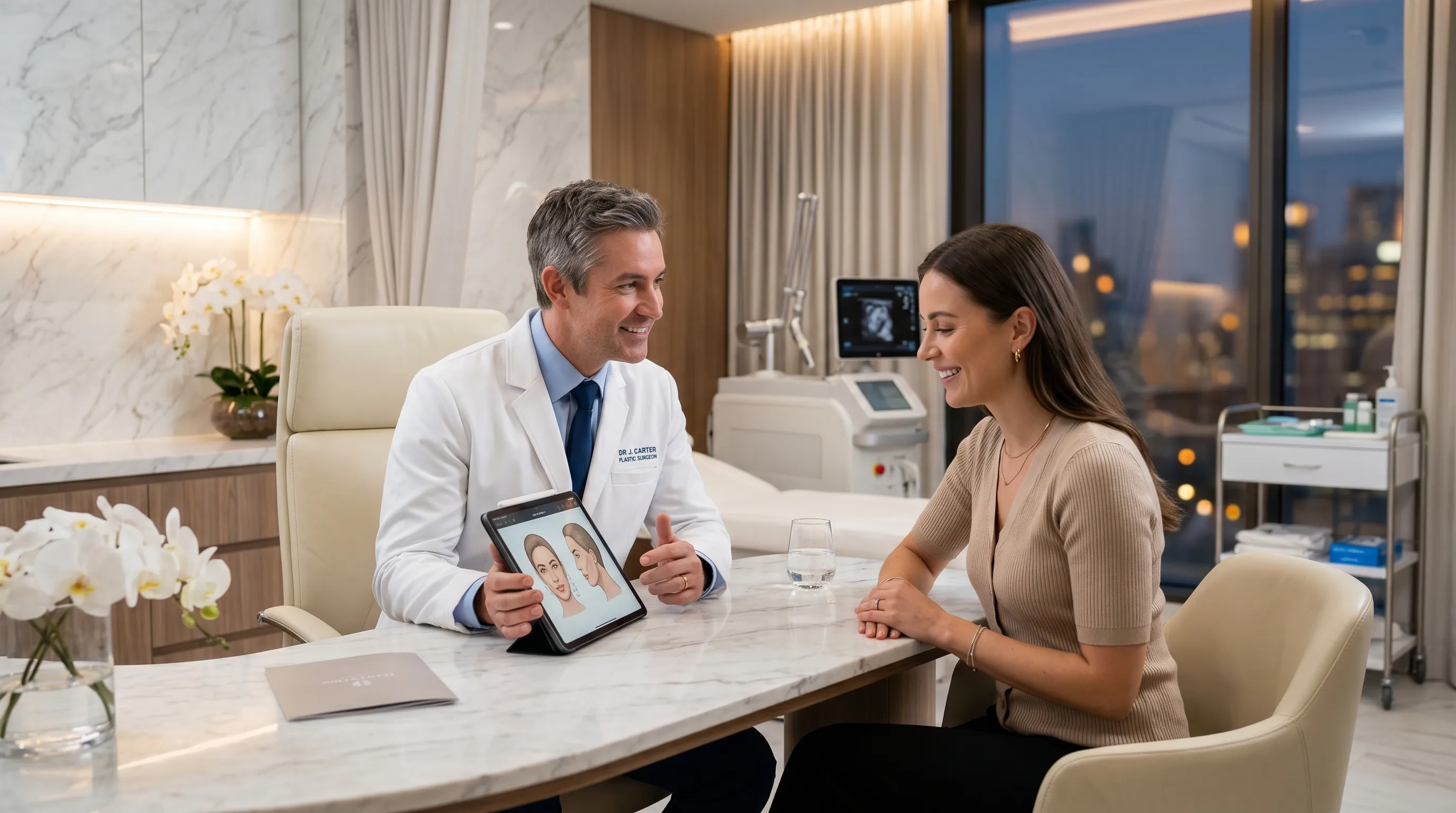 Adelaide & Hills ENT conducting examination